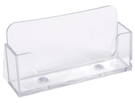 Portatarjetas de visita exacompta metacrilato cristal 34x102x47 mm