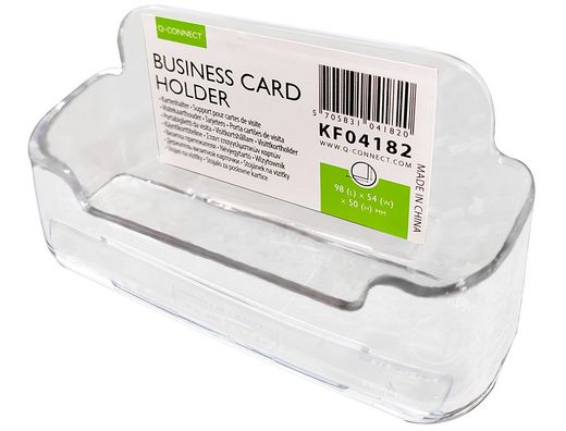 Portatarjetas de Visita Q-Connect Metacrilato Ref.5770