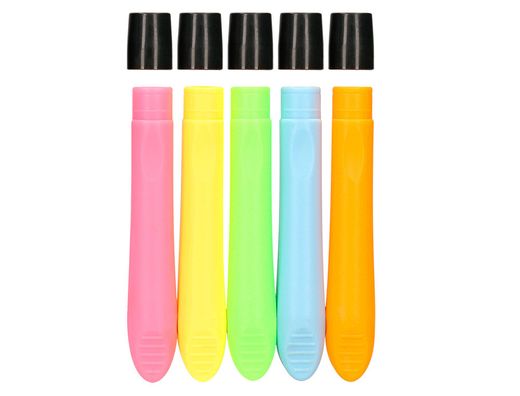 Portatizas plastico liderpapel magnetico colores surtidos caja de 5 unidades