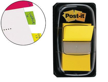 POST-IT Index Dispensador 50 ud amarillo 680-5