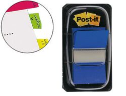 POST-IT Index Dispensador 50 ud Azul 680-2
