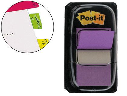 POST-IT Index Dispensador 50 ud violeta 680-8