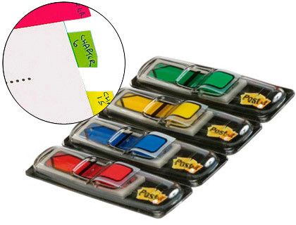 POST-IT Index flechas Dispensador 20 ud 12X43,1 Colores surtidos 70071353604