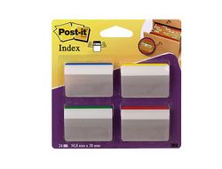 POST-IT INDEX RÍGIDOS 51x38 mm colores surtidos 70005227346