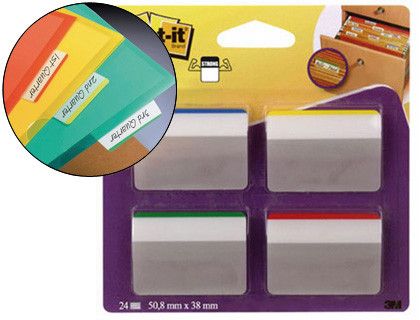 POST-IT INDEX RÍGIDOS 51x38 mm colores surtidos 70005227346