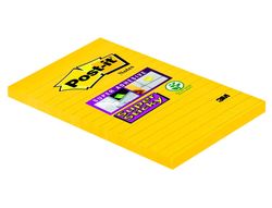 POST-IT Super Sticky 90h Amarillo RAYADO 152x102mm FT510093832