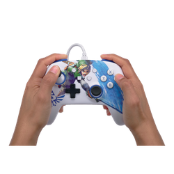 PowerA Mando con cable Enhanced para Nintendo Switch - Master Sword Attack