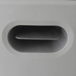 Puff Soft Seating Regulable. Color Gris/Negro