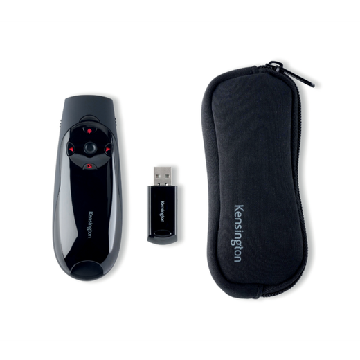 Presentador-puntero Kensington Expert laser rojo y joystick