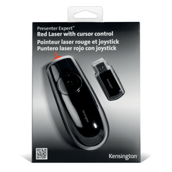 Presentador-puntero Kensington Expert laser rojo y joystick