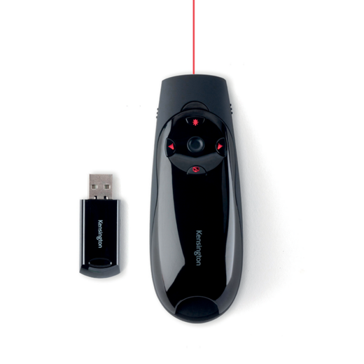 Presentador-puntero Kensington Expert laser rojo y joystick