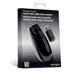 Presentador-puntero Kensington Expert laser verde y joystick