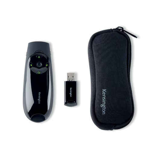 Presentador-puntero Kensington Expert laser verde y joystick