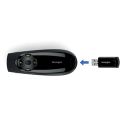 Presentador-puntero Kensington Expert laser verde y joystick