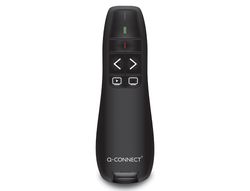 Puntero laser q-connect para presentaciones 5 botones alcance 20 mt micro usb