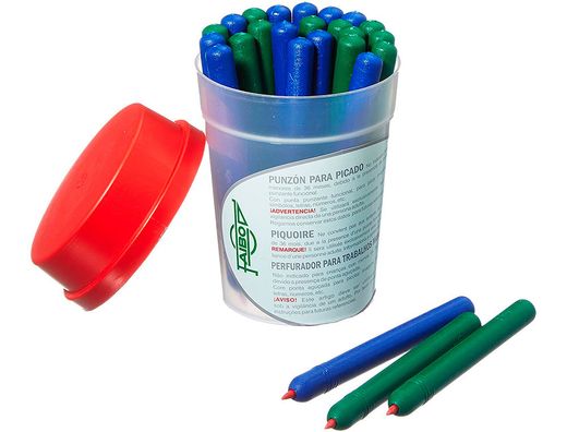 Punzon faibo plastico para picado con punta gruesa de plastico