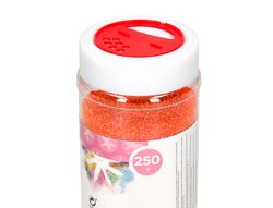 Purpurina liderpapel fantasia color metalico naranja pastel bote de 250 gr