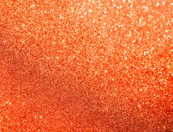 Purpurina liderpapel fantasia color metalico naranja pastel bote de 250 gr