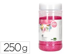 Purpurina liderpapel fantasia color metalico rosa pastel bote de 250 gr