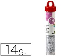 Purpurina Liderpapel Fantasia Color Plata Bote de 14 Gr