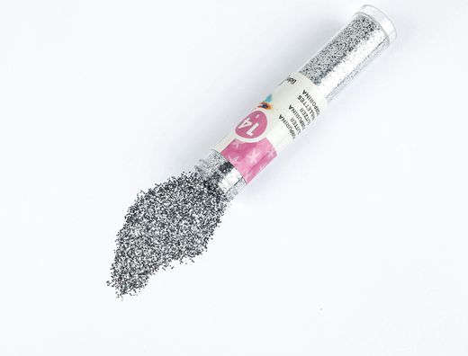 Purpurina Liderpapel Fantasia Color Plata Bote de 14 Gr