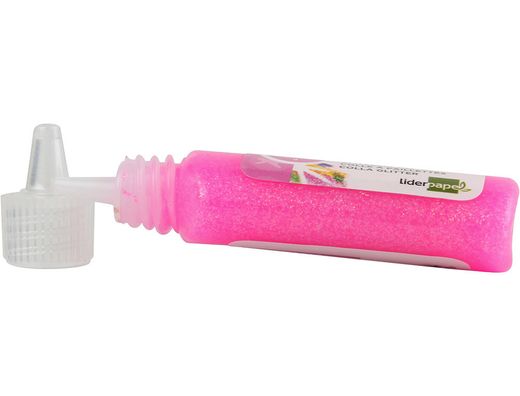 Purpurina Pegamento Liderpapel Fantasia Colores Metalicos Pasteles Bote de 20 Gr