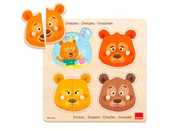 Puzle goula emociones 8 piezas