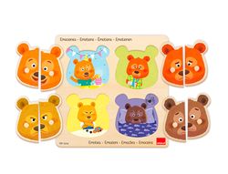 Puzle goula emociones 8 piezas