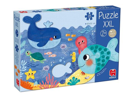 Puzle goula xxl 18 piezas oceano