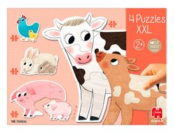 Puzle goula xxl mamas y bebes 18 piezas