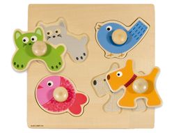 Puzzle diset animales domesticos