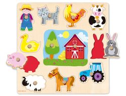 Puzzle Diset Silueta Granja