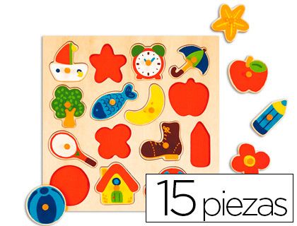 Puzzle diset silueta