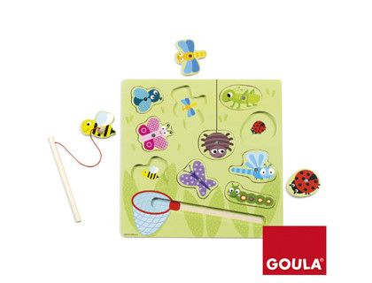 Puzzle goula bichos magnetico 10 piezas