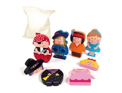Puzzle goula infantil personajes magneticos