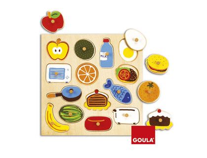 Puzzle goula madera in & out 14 piezas