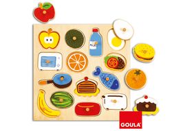 Puzzle goula madera in & out 14 piezas