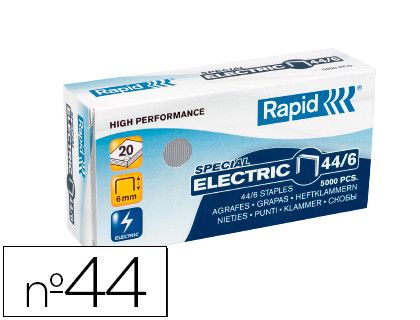 RAPID Grapas 5000 Ud 44/6 Galvanizada 24868100
