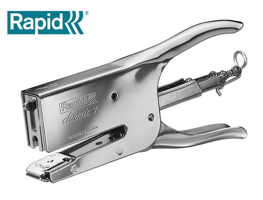 RAPID K1 Grapadora de Tenazas Cromada 50 Hojas 10510601