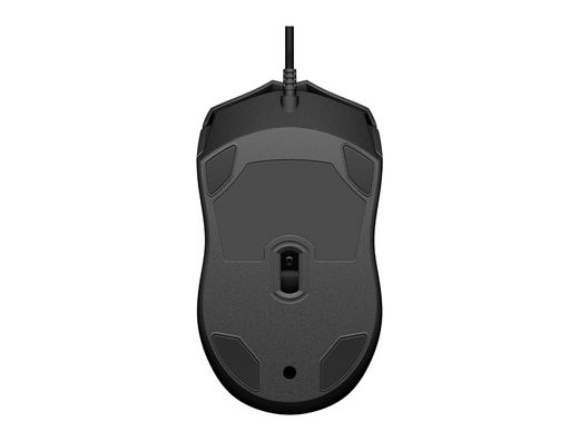 Raton hp 100 optico 1600 dpi 2 botones con cable color negro