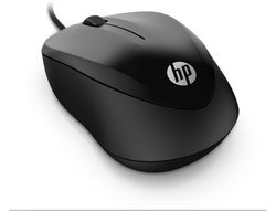 Raton hp 1000 inalambrico optico 1200 dpi 3 botenes con cable color negro