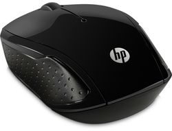 Raton hp 200 inalambrico optico 1000 dpi 2 botenes color negro