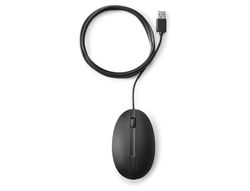 Raton hp 320m optico 1000 dpi usb-a longitud cable 180 cm color negro