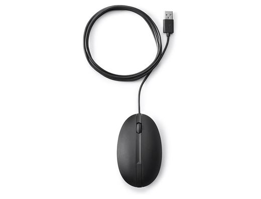 Raton hp 320m optico 1000 dpi usb-a longitud cable 180 cm color negro