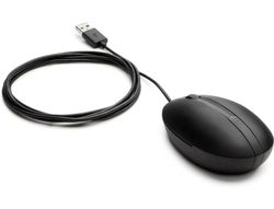 Raton hp 320m optico 1000 dpi usb-a longitud cable 180 cm color negro