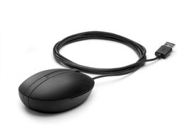 Raton hp 320m optico 1000 dpi usb-a longitud cable 180 cm color negro