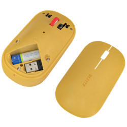 Ratón inalámbrico Dual Leitz Cosy, amarillo