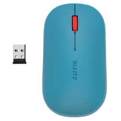 Ratón inalámbrico Dual Leitz Cosy, azul