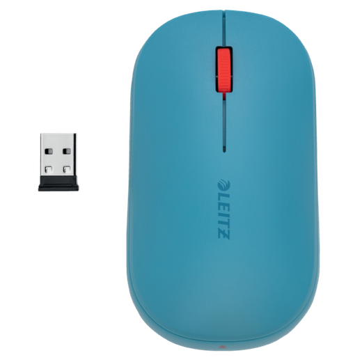 Ratón inalámbrico Dual Leitz Cosy, azul
