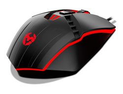 Raton krom kalax gaming optico 800-3200 dpi 7 botones colores led